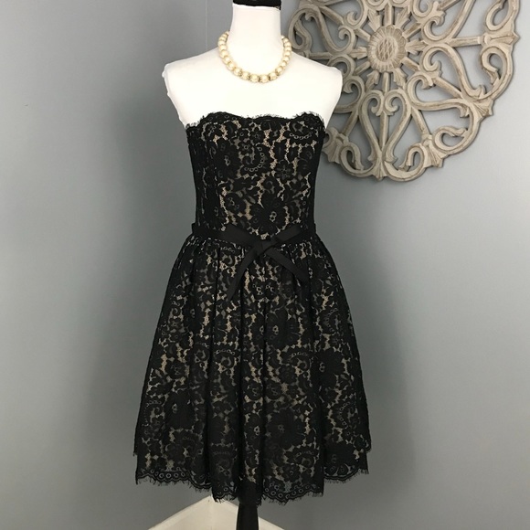 Robert Rodriguez Dresses & Skirts - Robert Rodriquez | Black Strapless Lace Dress